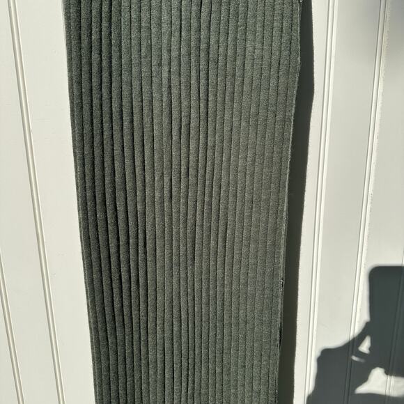 Lisa Yang Katie Skirt Side Button Long Tulip Hem Ribbed Cashmere Moss Size 1 S/M - Picture 16 of 16